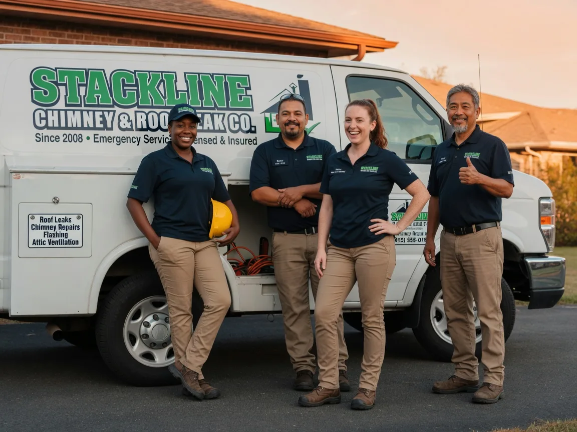 Chimney flashing repair company in Odin, MN